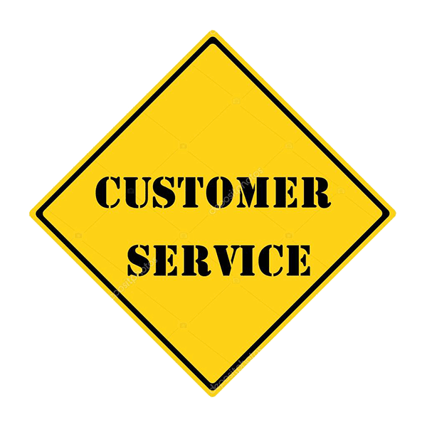 customer service yield sign